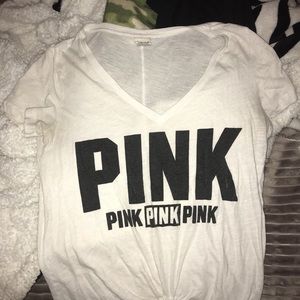 pink vs shirt